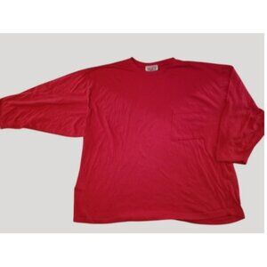 * FAUCETTI Red Long Sleeved Pullover Womans Plus Size 26/28